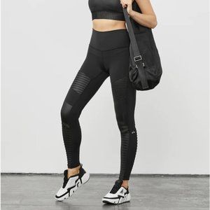 ALO moto leggings black size medium